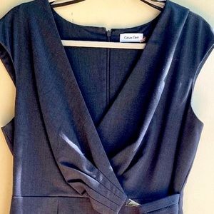Calvin Klein Sleeveless Wrap